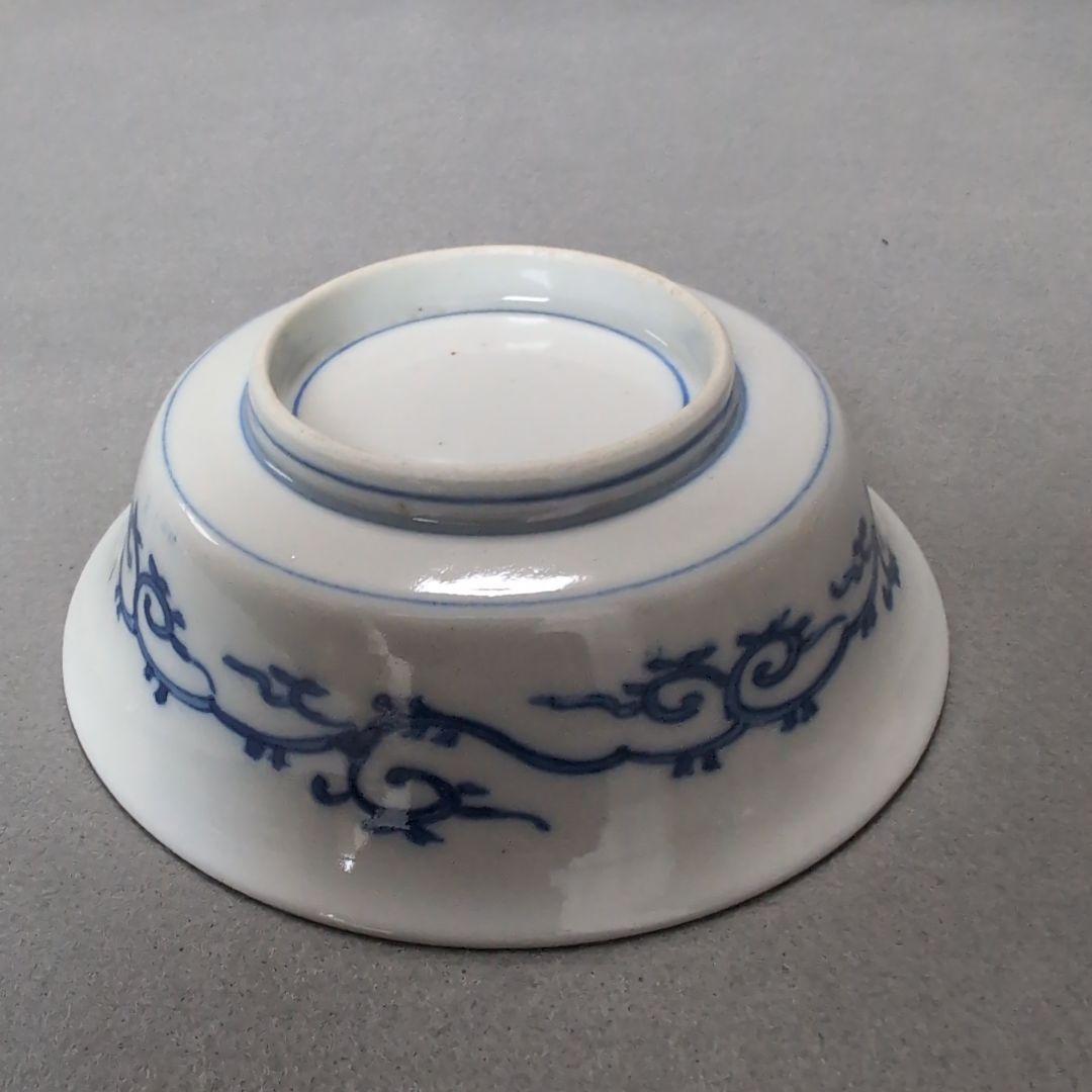 色絵南蛮船文深鉢　色絵南蛮人文深鉢　伊万里南蛮船文深鉢　伊万里南蛮人文深鉢