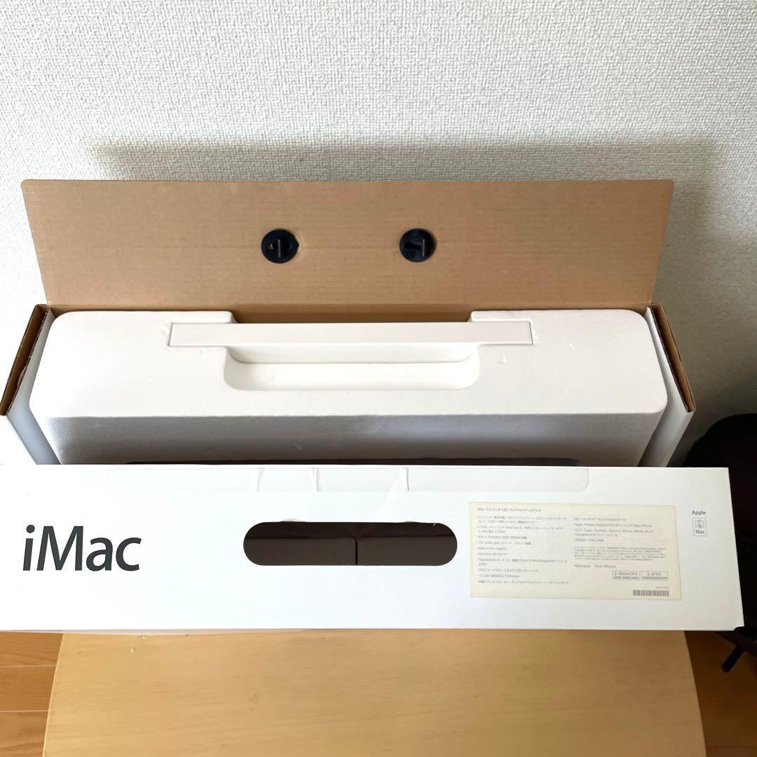 iMac 21.5-inch 2013 ワンオーナー 状態良好 箱 添付品付き