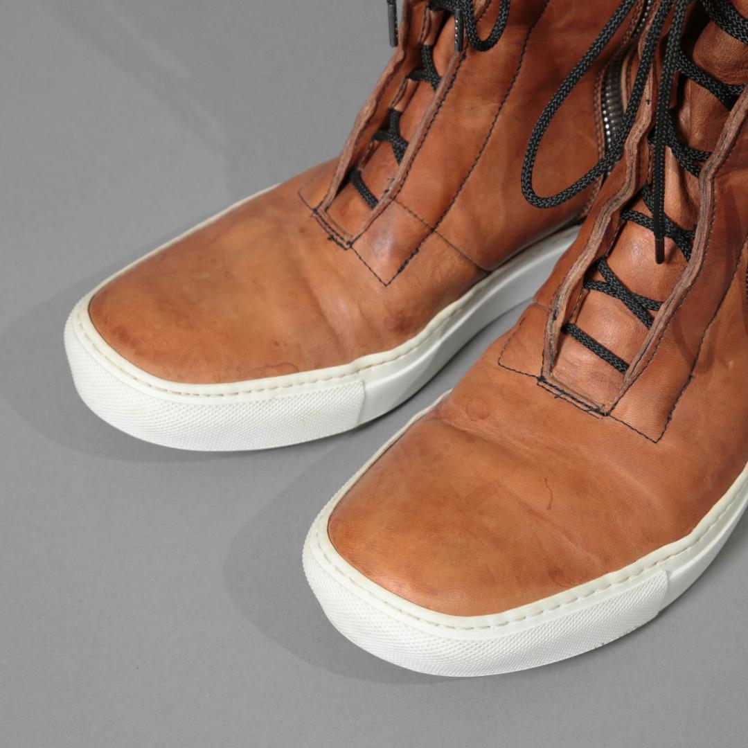 靴 incarnation CalfLeather Sneaker Boots