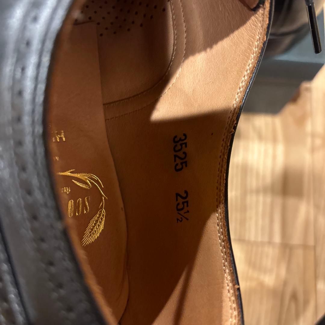 美品　スコッチグレイン　革靴