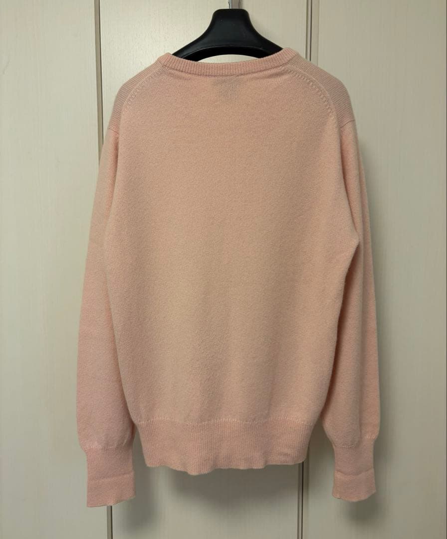 90s エルメス カシミヤ 2PLY ニット バランタイン製 スコットランド M