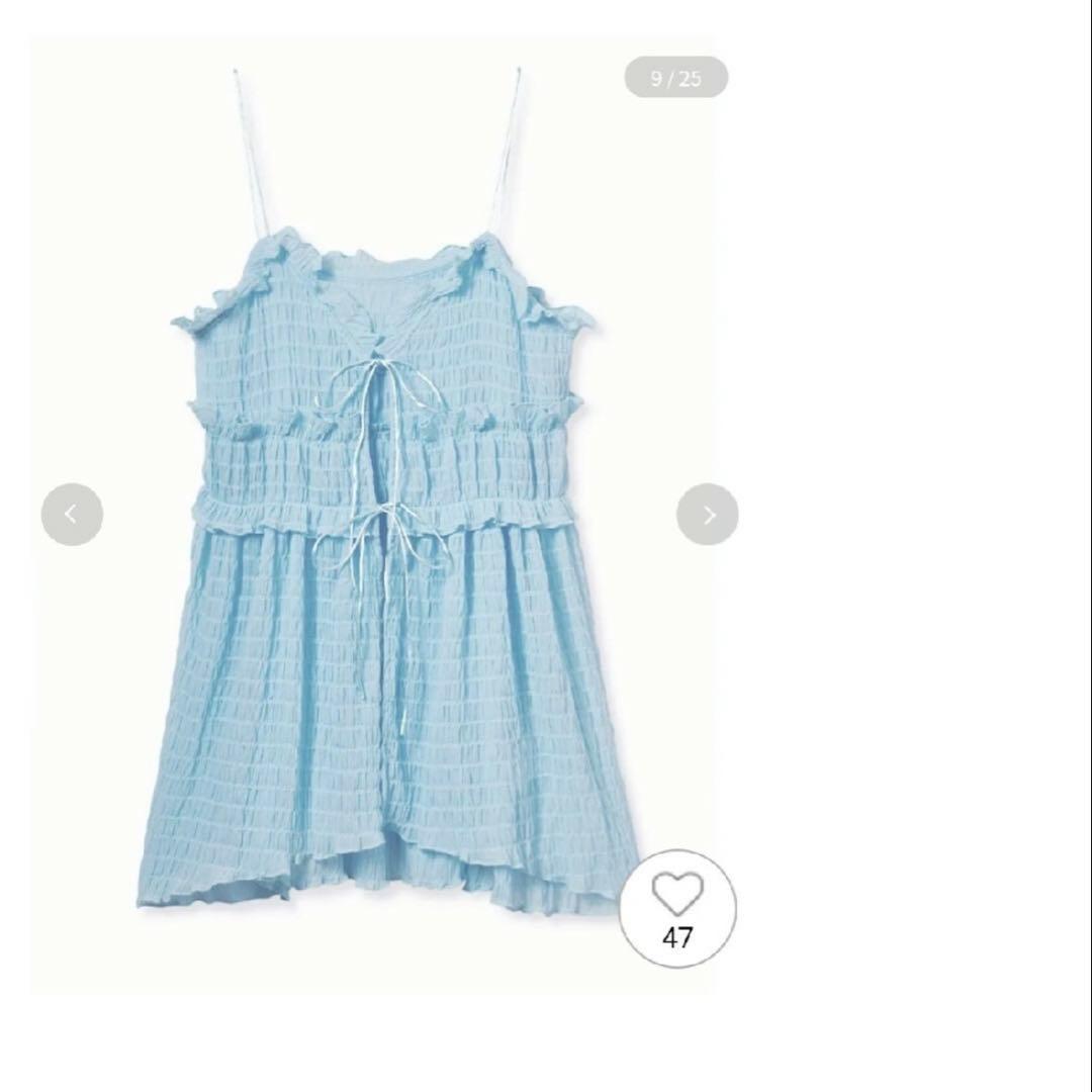 スナイデル　snidel 水着　ワンピースセットビキニ ライトブルー　水色★新品