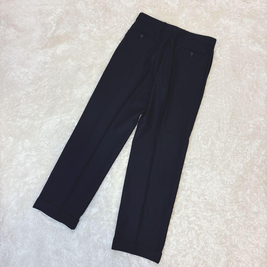 ポールスミス×DELFINO セットアップ スーツ 黒 M SUPER120