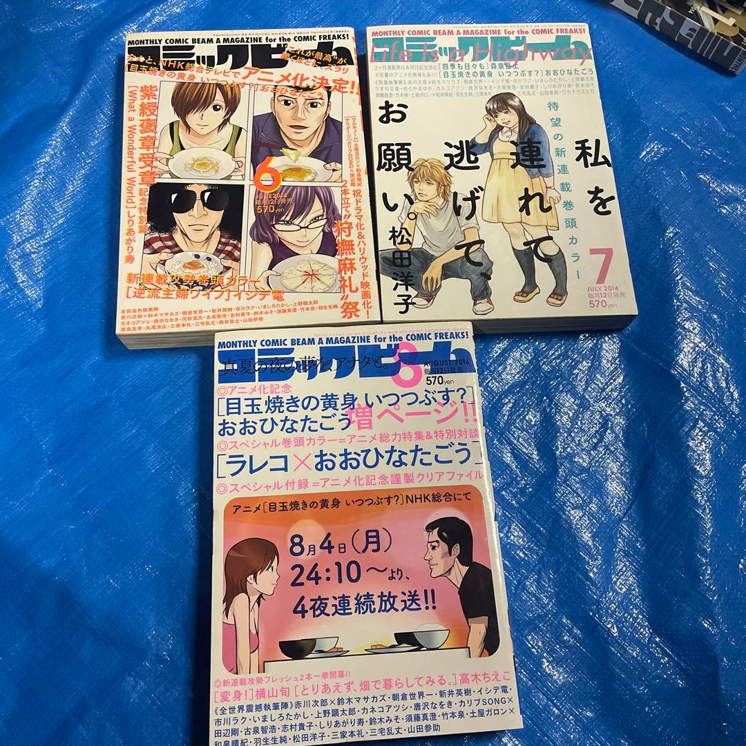 コミックビーム 25冊　2012年〜2016年 テルマエロマエ 丸尾末広　雑誌