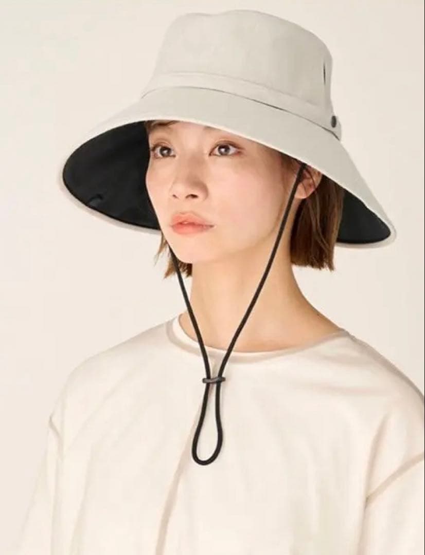 サンバリア100 ウインドハットアイボリーMサイズ