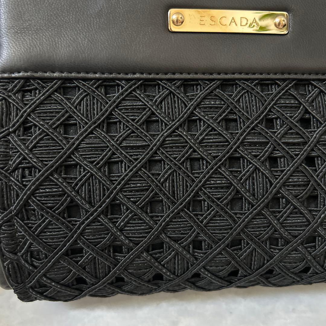 ESCADA エスカーダ　ブラック クラッチバッグ