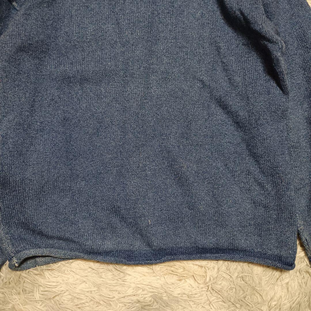 【Michael Ross】90s デニムセーター S インディゴ 藤原ヒロシ
