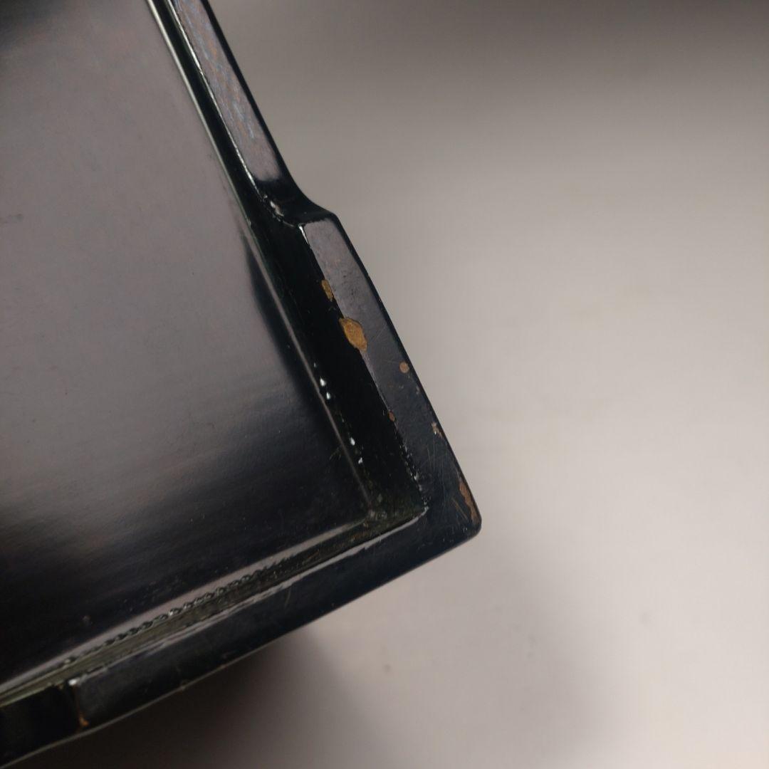 イ101 莨盆『蜻蛉螺鈿金蒔絵　煙草盆』『漆塗　茶道具』トンボ