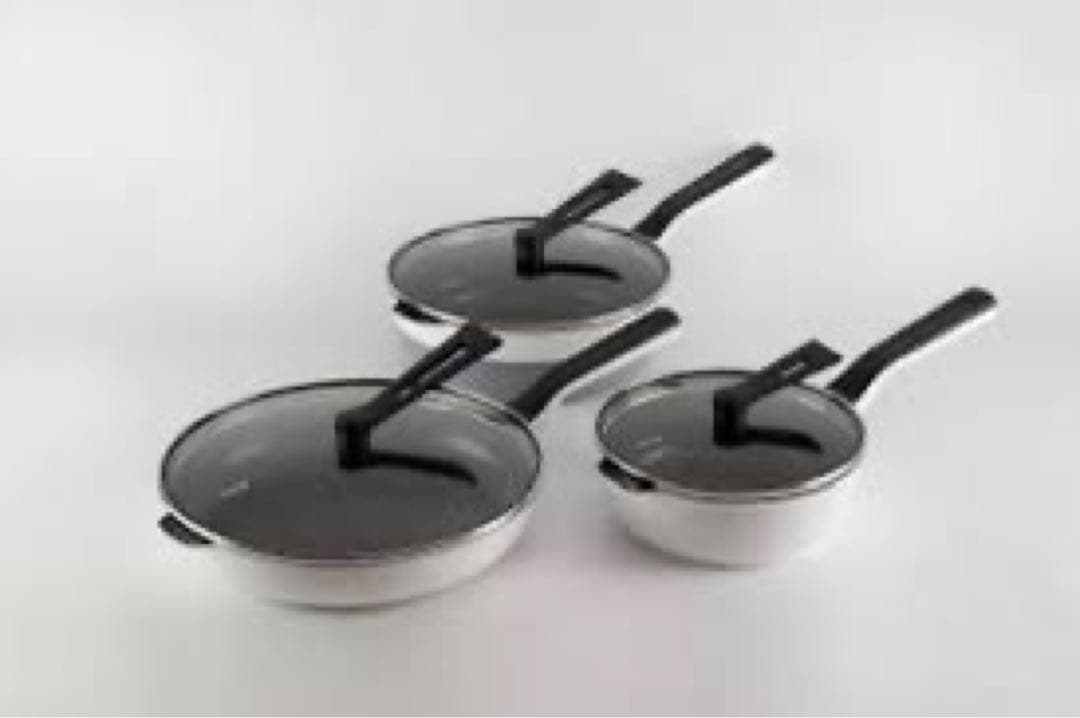 【新品未開封 】レミパンプラス・ミニ ・ワイド3点セット ホワイト