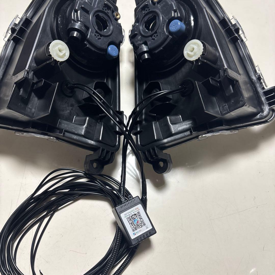 在庫処分価格！50プリウス前期社外新品フォグH11 RGB加工Bluetooth