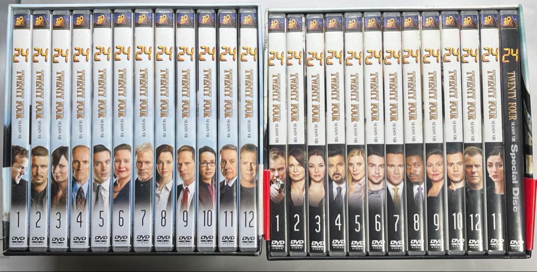 [DVD 77枚] 24シーズン2、3、4、5、7、8 セット