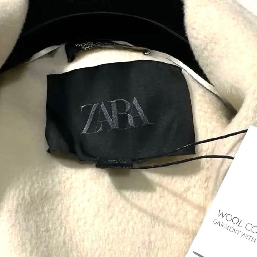 ZARA ZW WOOL COLLECTION ウールケープコート 今期完売品