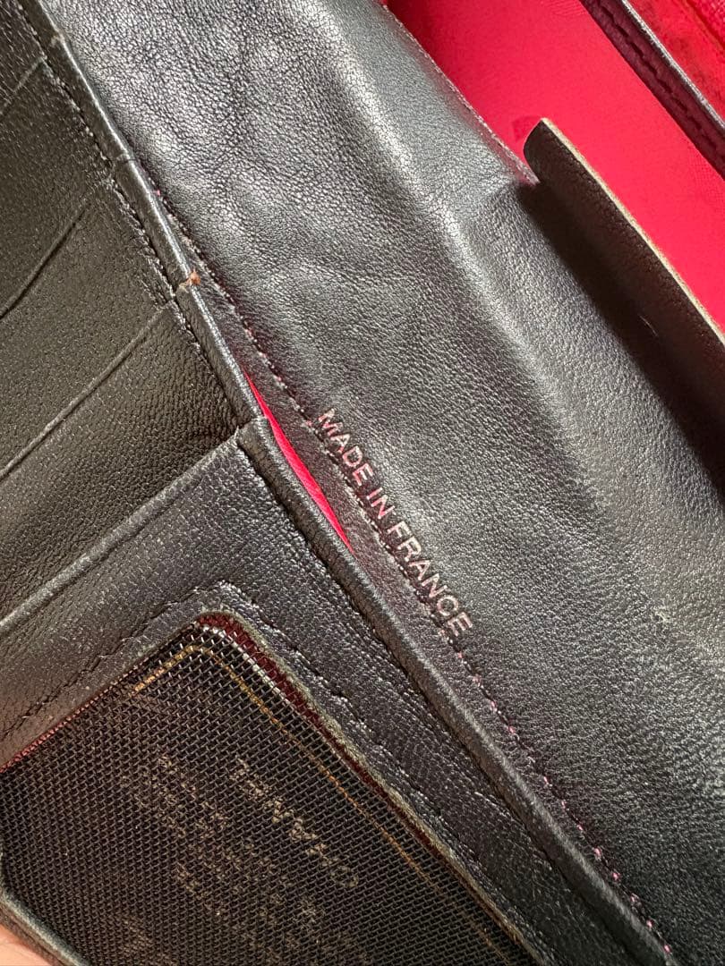 シャネル　カンボンライン　長財布