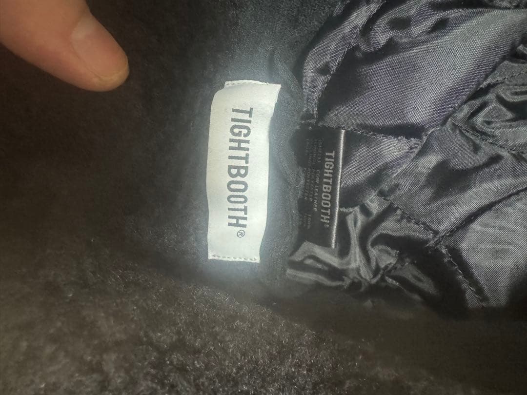 tightbooth killerbomg レザーフライトcap