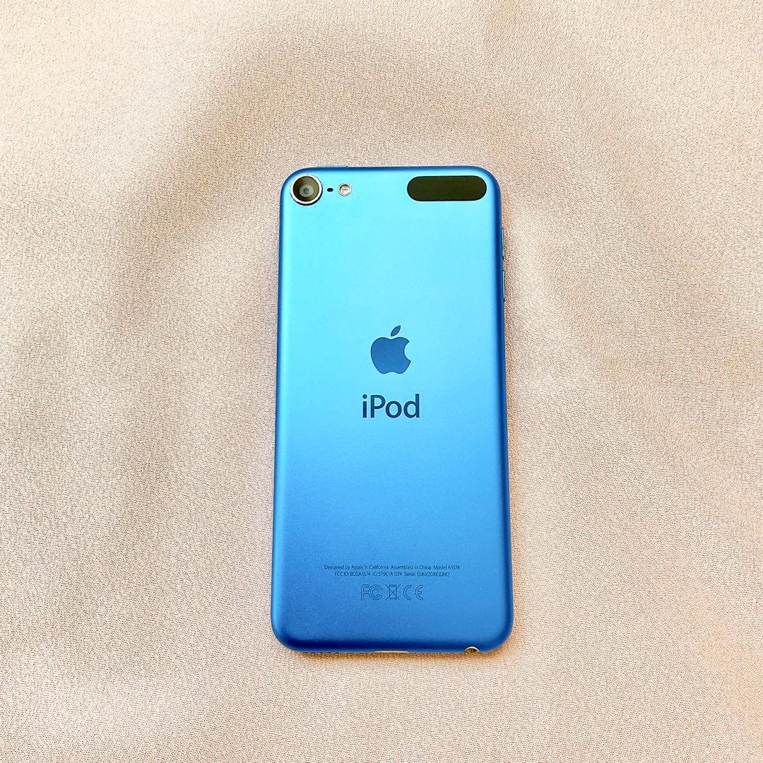 ブルー iPod touch 第6世代 64GB アイポッドApple本体 w
