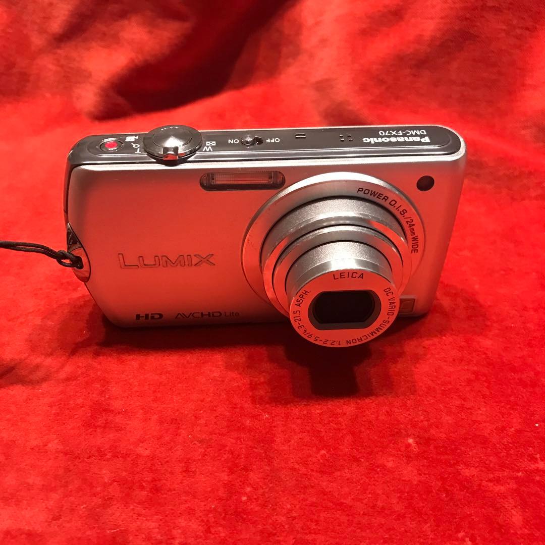 [美品]動作良好！パナソニック Panasonic DMC-FX70コンテジ
