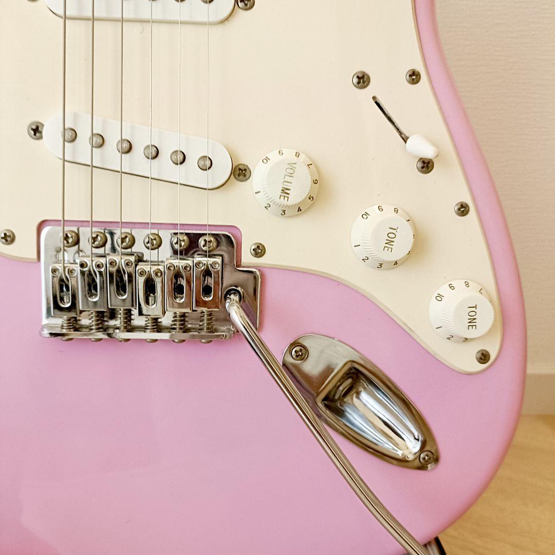 【美品】Squier ストラトキャスター エレキギター 本体 メンテ済