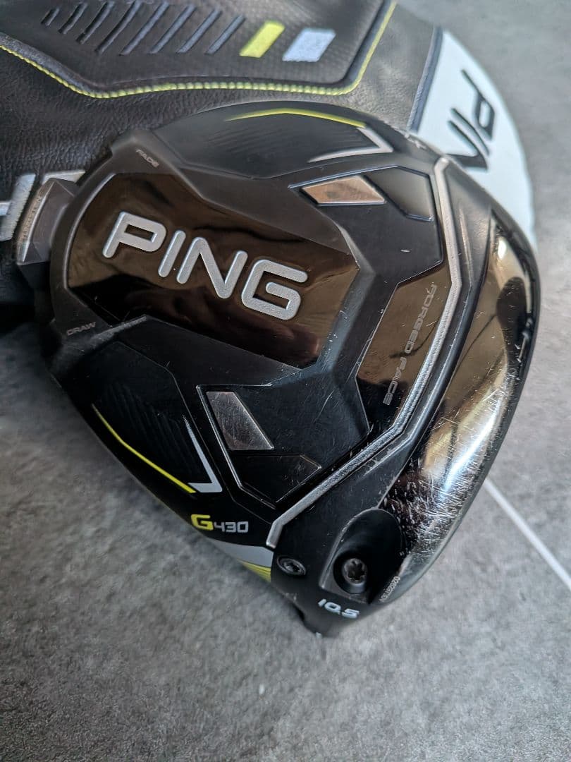 ●概ね美品　日本仕様●PING G430 MAX ドライバー 10.5° ヘッド