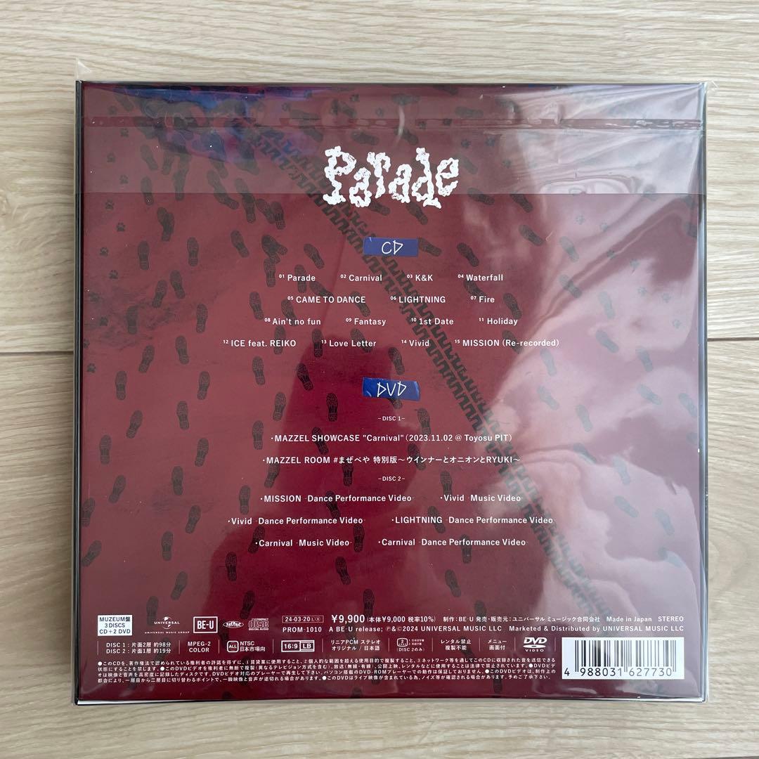 MAZZEL Parade MUZEUM盤