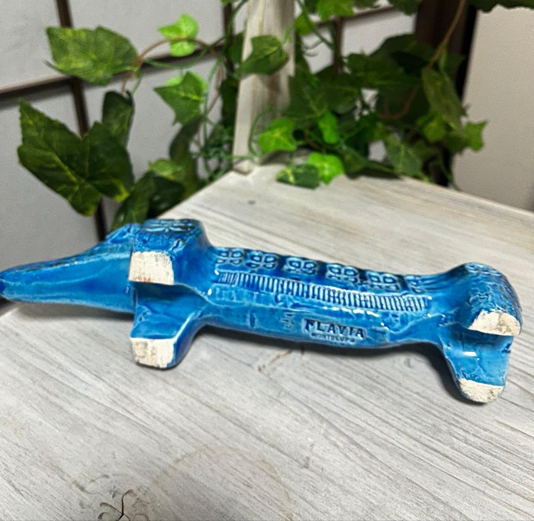 ケンタローイタリア製❤️FLAVIA フラビア　ダックスフンド　犬の置物