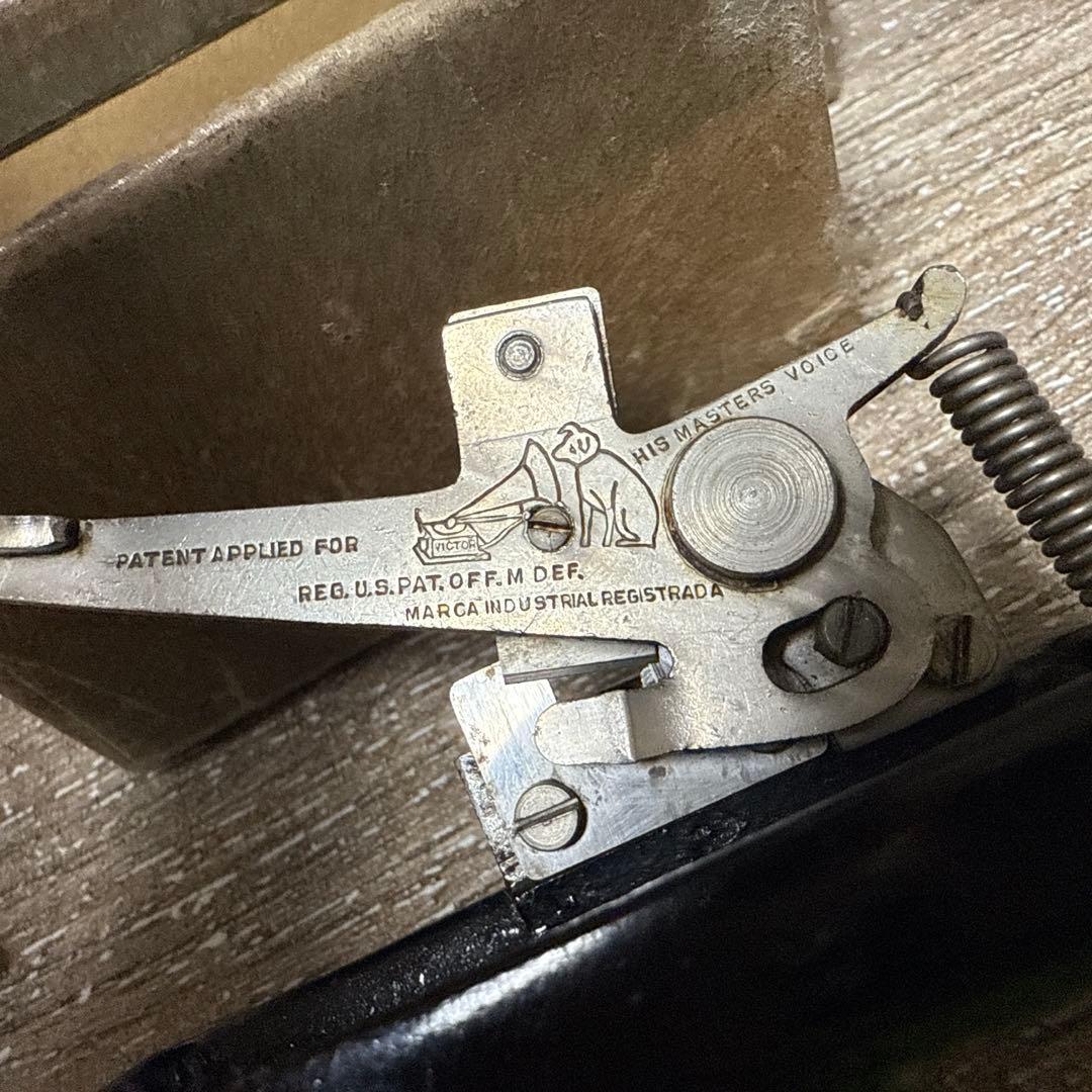 蓄音機用HIS MASTER'S VOICE 竹針NEEDLES CUTTER