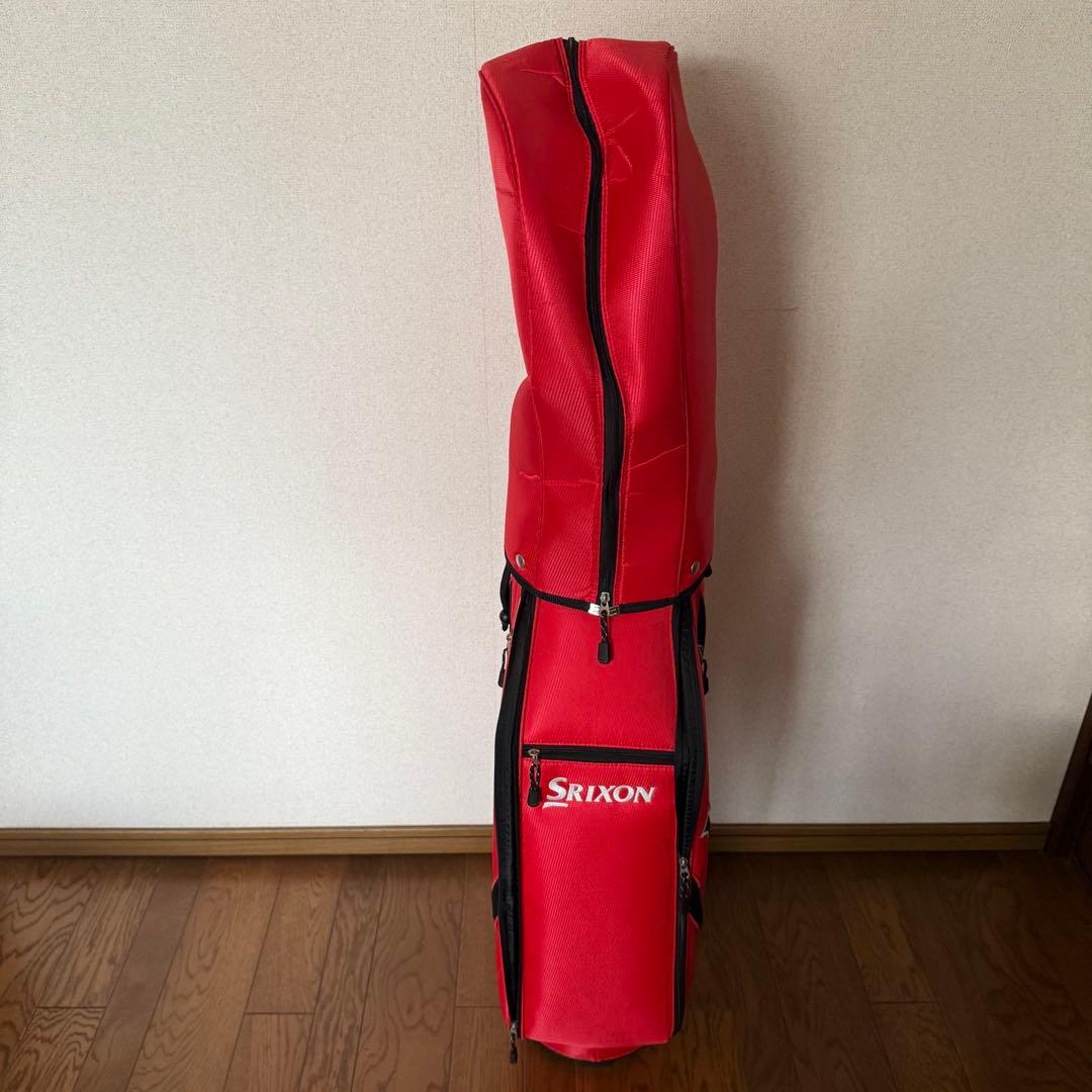 【未使用•長期保管】スリクソン Srixon キャディバッグ 赤
