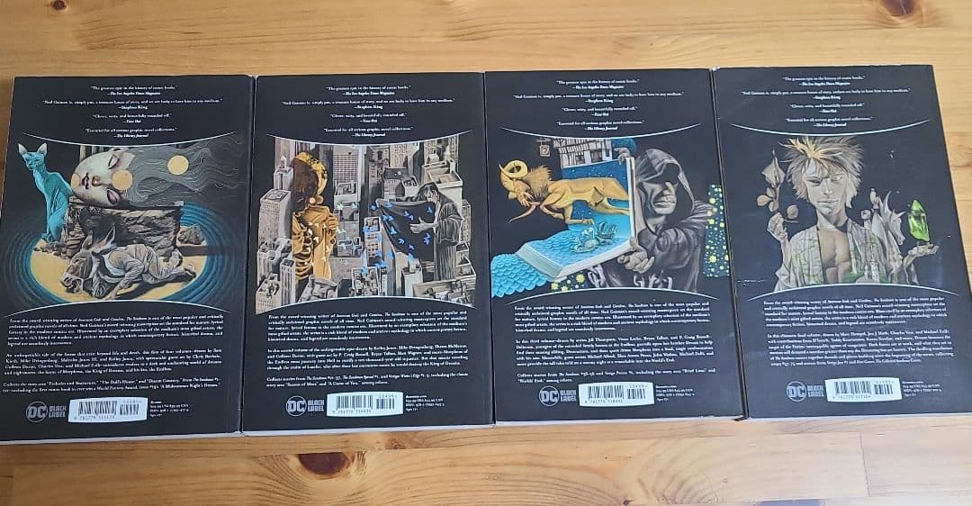 洋書 THE SANDMAN Books 1-4 NEIL GAIMAN