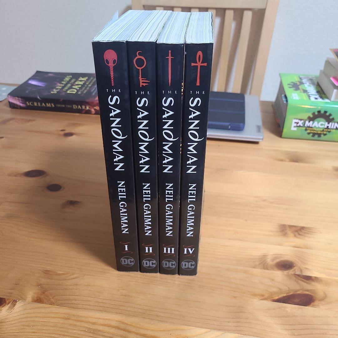 洋書 THE SANDMAN Books 1-4 NEIL GAIMAN