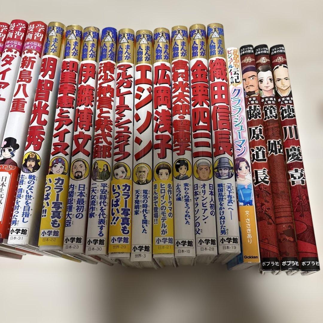 伝記　漫画　22冊セット　世界の伝記NEXT 学習まんが人物館