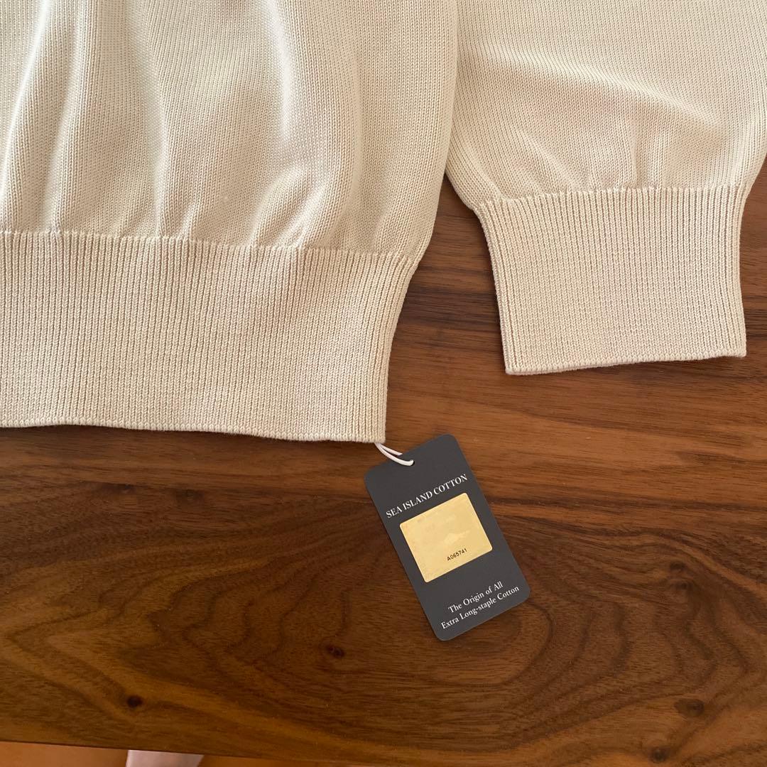 新品　Yonetomi / ヨネトミ　高級 セーター　ニット　日本製　サイズ４