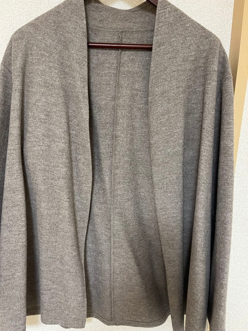 コトリワークス　ラップ・コーディガン　モカブラウン　ショート丈