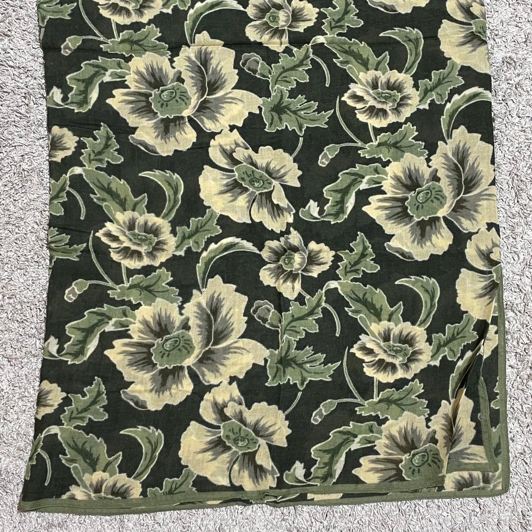 美品✤希少 KENZO ラージストール 赤 緑 2色セット 大判 ユニセックス