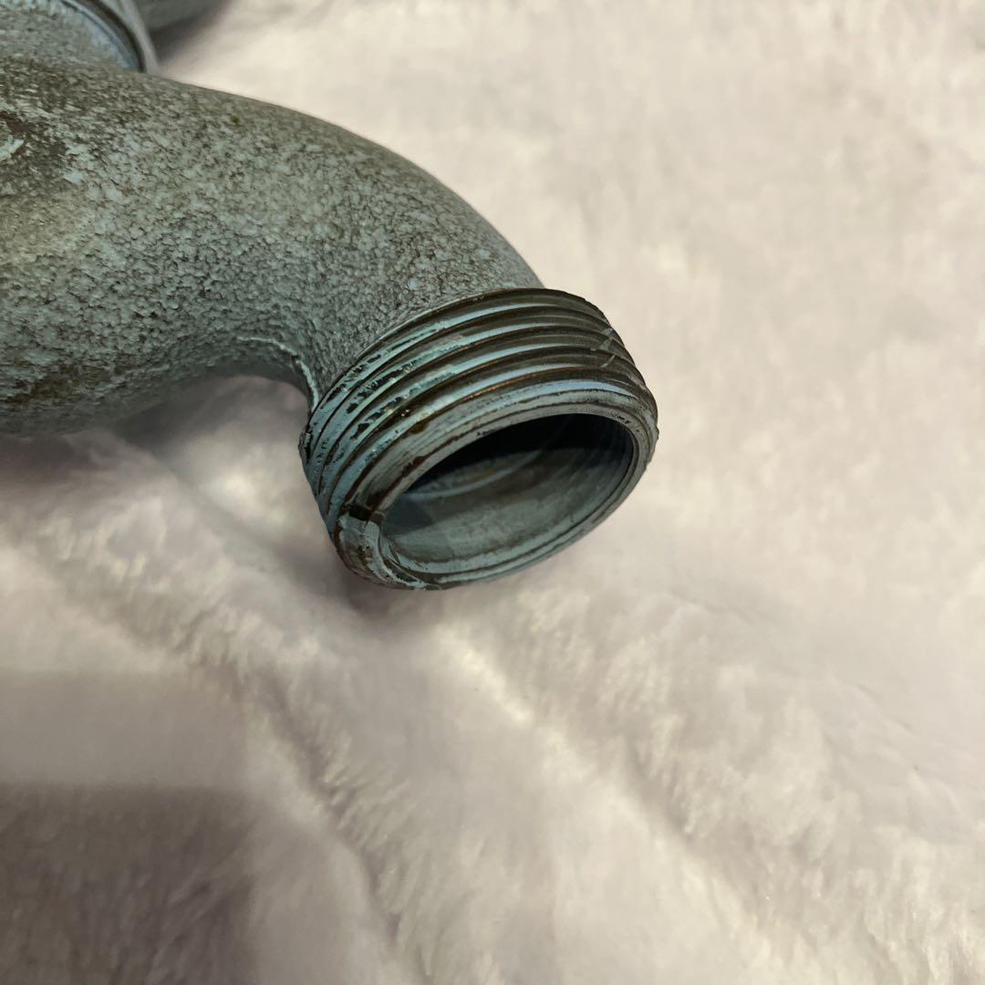 カエル　デザイン 蛇口 金属製　アンティーク　ヴィンテージ