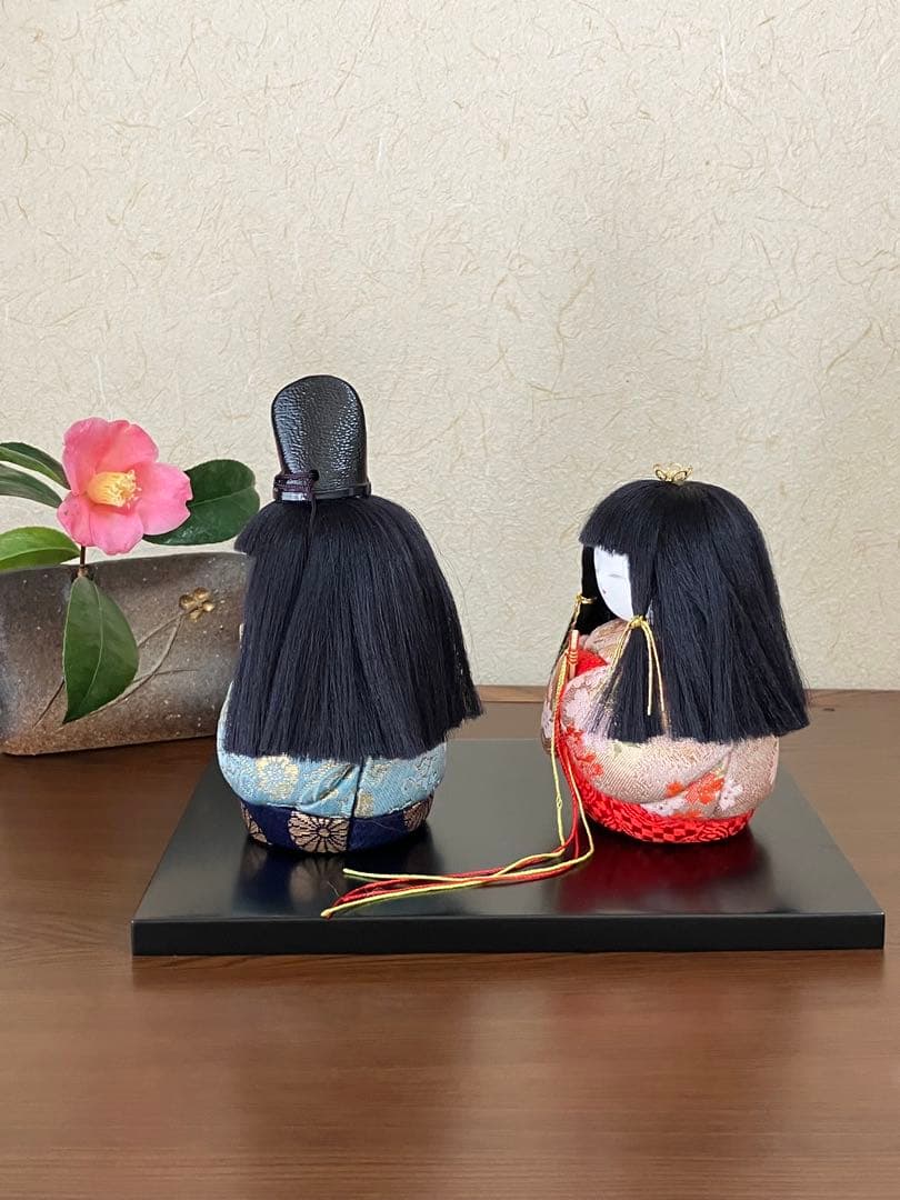 木目込み人形　「あかね雛」