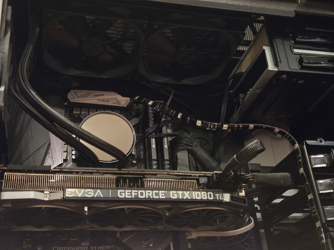 自作PC Ryzen9 3900X,RAM32GB,GTX1080 Ti