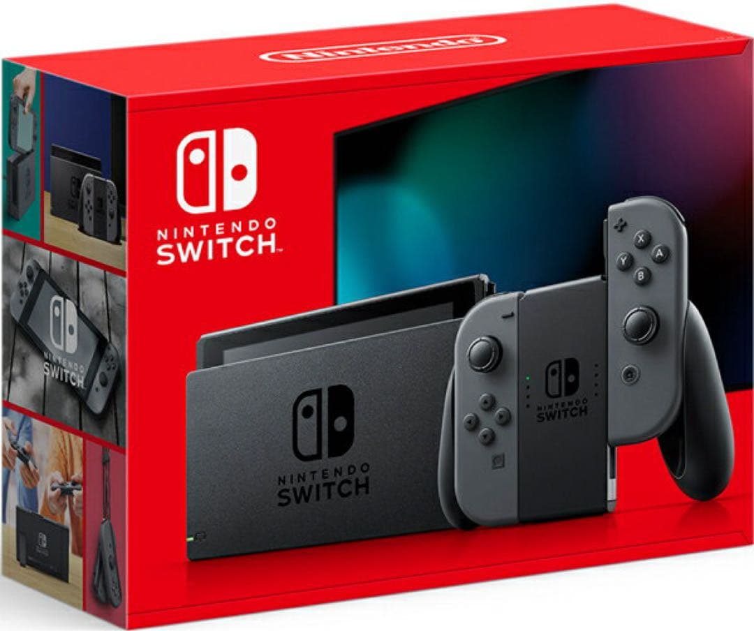 Nintendo Switch 本体 グレー　新品　未使用