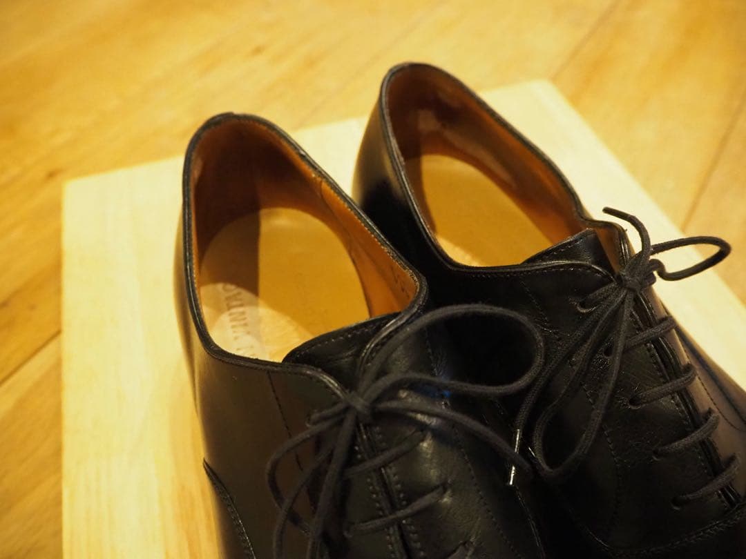 【美品】JM.WESTON 300 ブラック ストレートチップ 8/ 8.5