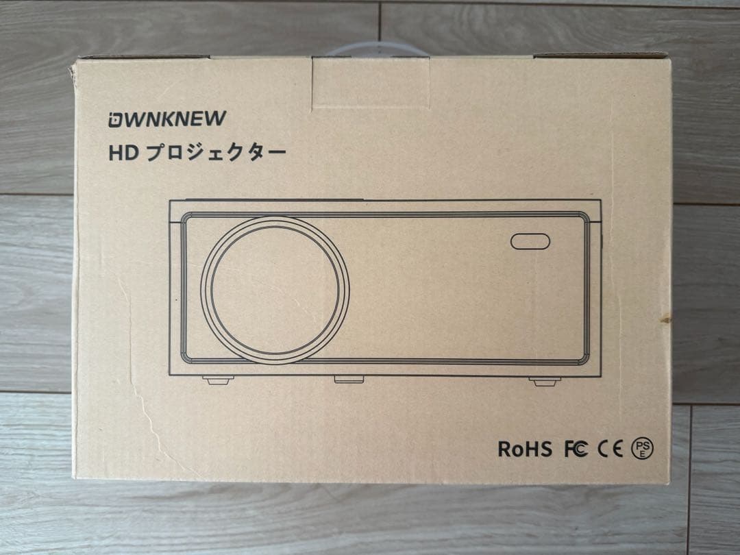 OWNKNEW プロジェクター 小型 1080P 4K対応 家庭用