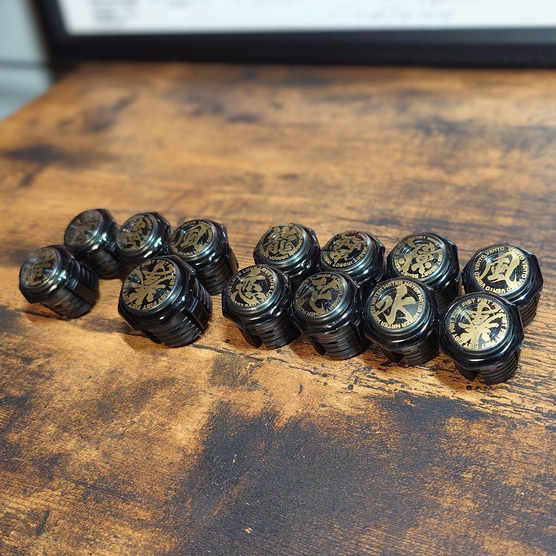 【未使用】GamerFinger 黒ボディ/ブラック φ24 φ30 はめ込み式