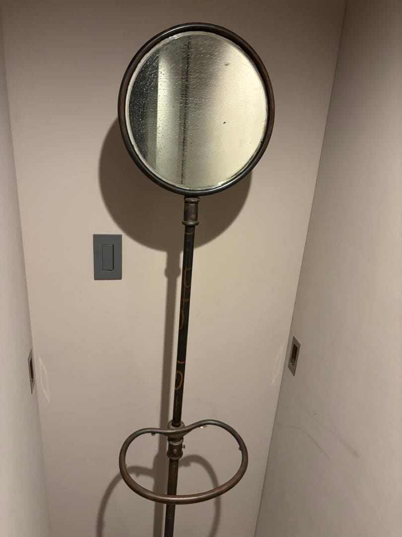 1910〜1930 シェービングミラー　アンティーク　ジャパンカラー　理容室