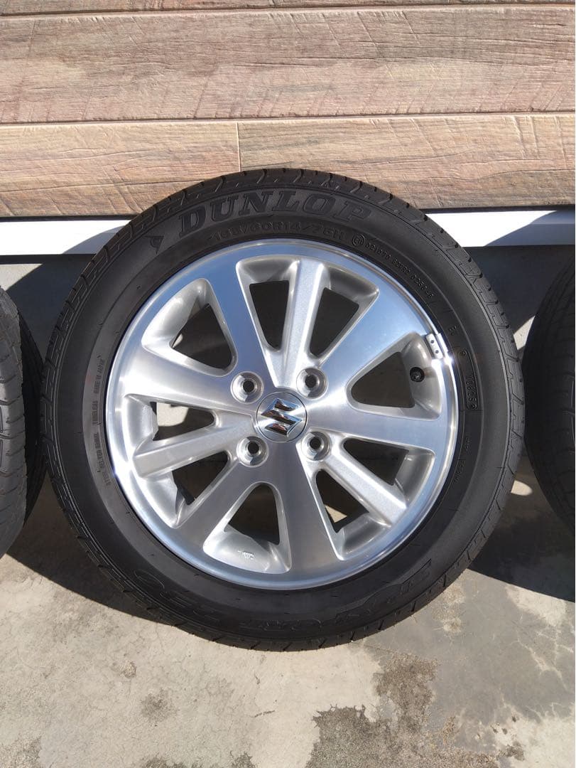 スズキ エブリイワゴン 純正タイヤホイールセット