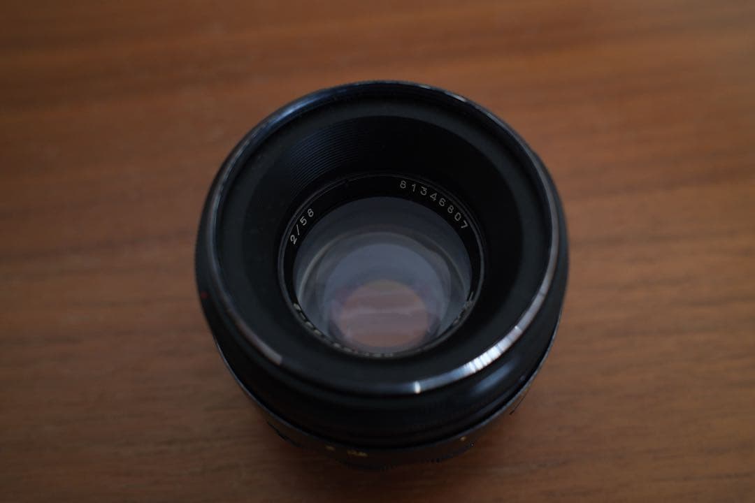 ヘリオス　オールドレンズ 58mm 単焦点レンズ F2.0