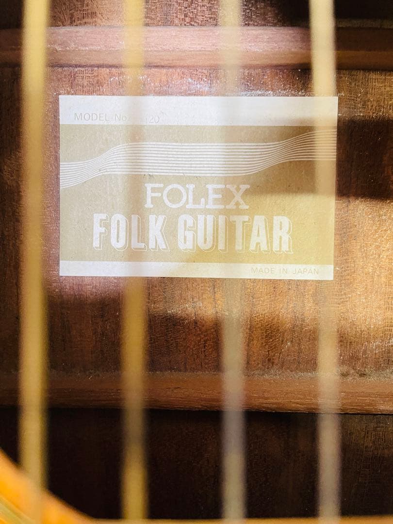 全国配送無料‼️昭和レトロ★FOLEX フォレックス ★アコースティックギター
