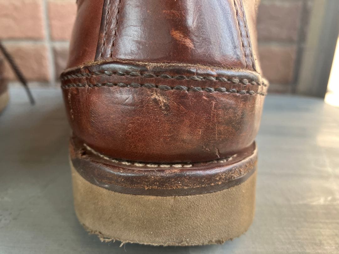 希少 ラッセルモカシン 7 トリプルヴァンプ クロムエクセル 赤茶 ホーウィン