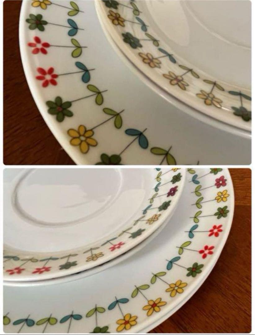 【レア美品】ローゼンタール★ピエモンテ★エミリオプッチ　トリオ　ペア