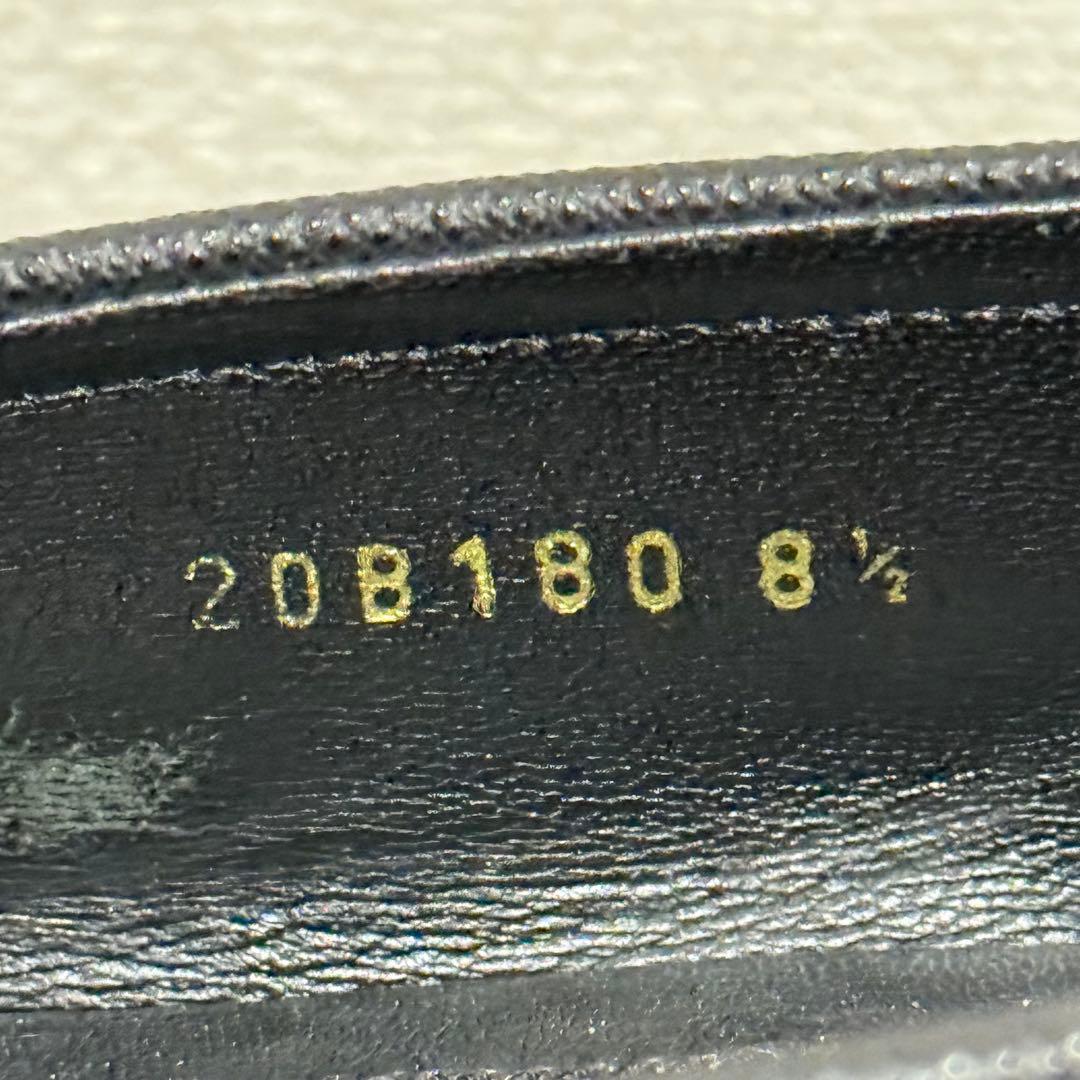 prada ローファー サフィアーノレザー トライアングル 黒 ビジネスシューズ