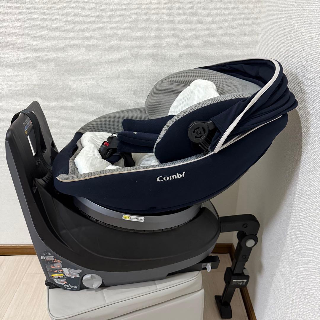 【美品】Combi クルムーヴスマートISOFIX JN-570 新生児OK