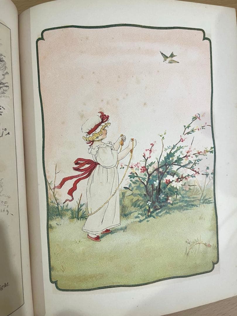 No.357希少 アンティーク 古書 洋書 絵本 ビクトリアン 児童書 童謡