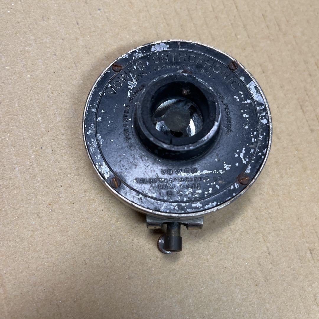 ♬ VOWER サウンドボックス USA製 新品振動板OH済み 蓄音機