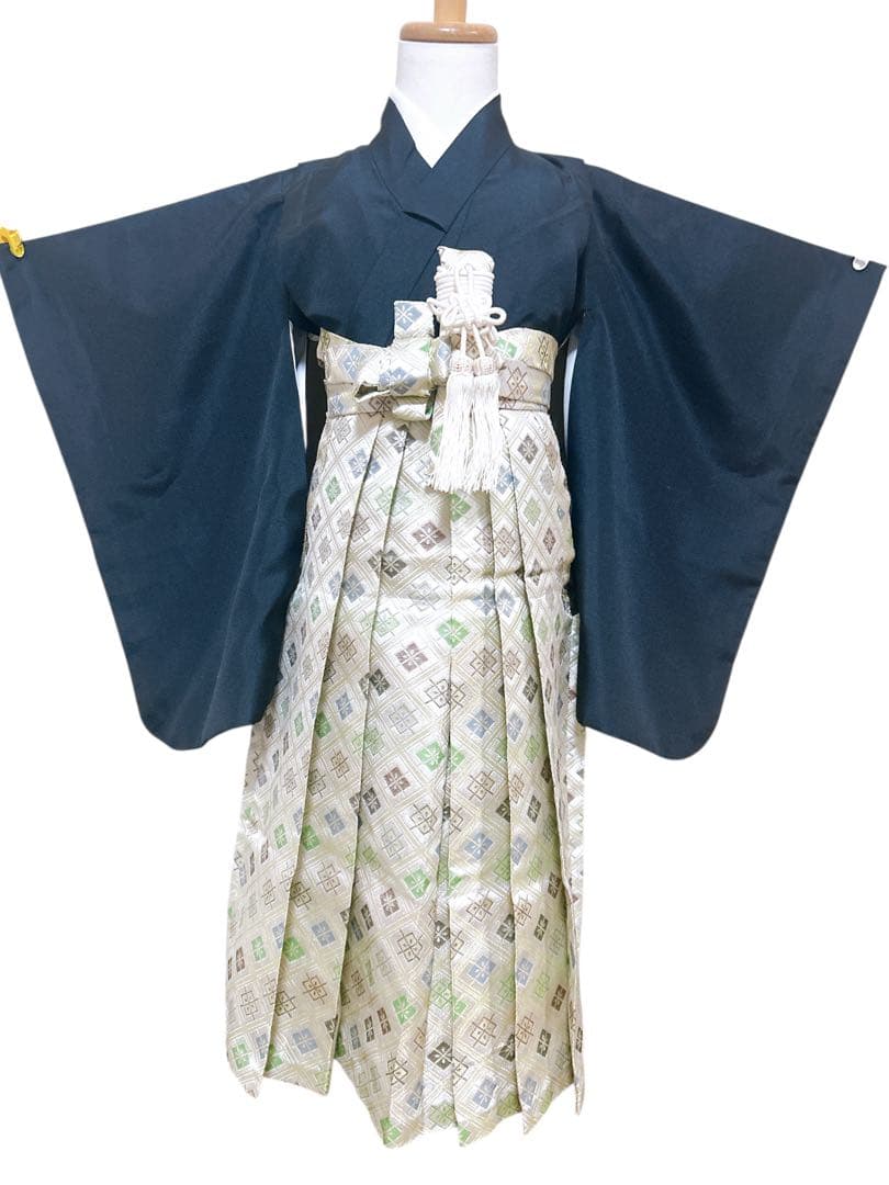 鮮やかなグリーン♡七五三　5歳　フルセット　一式　緑系　兜